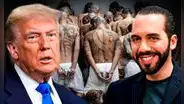 Gobierno de Trump tiene control total de los inmigrantes deportados de EEUU a la prisión de Bukele, según El Salvador