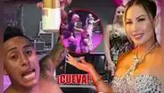 Pamela López vivió momentos incómodos en evento: se cayó en el escenario y el público le recordó a Christian Cueva