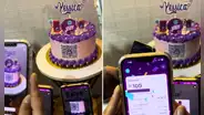 Joven colocó QR de Yape en su torta de cumpleaños para que sus amigos le 'yapearan' y redes estallan: "Visionaria"