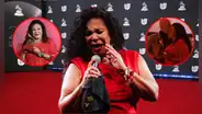 Eva Ayllón y la vez que se convirtió en la primera mujer peruana en recibir un Latin Grammy a la Excelencia Musical