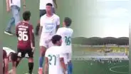 Partido de Universitario en la Liga 3 terminó en pelea: jugadores, cuerpo técnico e hinchas se enfrascaron en batalla campal