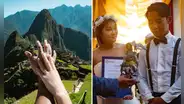 Japonés que esperó por más de 7 meses en Cusco para conocer Machu Picchu regresó para casarse después de 5 años