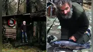 Ken Smith, el ermitaño que lleva más de 40 años viviendo aislado en un bosque de Escocia sin electricidad ni agua potable