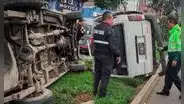 ATU multará con S/21.700 al dueño de la combi informal que se volcó en Independencia y denunciará penalmente al conductor