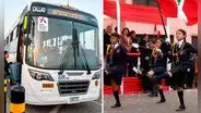 AeroDirecto y buses de transporte público cambiarán de ruta por desfiles y examen de admisión este fin de semana