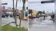 Vecinos reportan alta congestión vehicular en Chorrillos por colapso de desagüe en av. Guardia Civil
