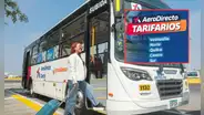 Aerodirecto 2025: este es el tarifario oficial de los buses que te llevan y traen del nuevo Aeropuerto Jorge Chávez, vía ATU