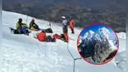 Rescatan con vida a tres montañistas españoles perdidos en el nevado Huascarán: uno de ellos habría perdido la vista