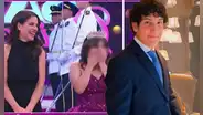 Hijo de María Pía Copello sorprende al aparecer por primera vez en televisión nacional y le cumple anhelado sueño a quinceañera