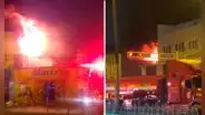 Gran incendio consume almacén de plásticos en Chorrillos: 12 unidades de bomberos enfrentan falta de agua