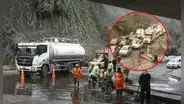 Costa Verde: gran congestión vehicular por aniego en la bajada a la playa Agua Dulce en Chorrillos