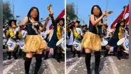 Escolares de Huaycán se roban el show bailando ‘APT’ durante desfile por aniversario en Ate: "Somos los mejores"