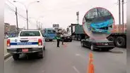 Múltiple choque en av. Gambetta, en el Callao, generó tráfico intenso en la vía: cinco vehículos colisionaron
