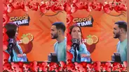 Mario Irivarren y Laura Spoya protagonizan 'juego de miraditas' en vivo y redes estallan: "Se gustan"
