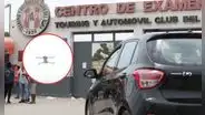 Touring alerta sobre mafias que usan drones para grabar exámenes para la obtención de licencias de conducir en Conchán