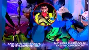 Said Palao sufre fuerte accidente en ‘EEG’ y llora en vivo al ver su nariz: fue atendido de emergencia y trasladado a una clínica