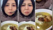Le pide a su mamá que haga sopa y usa pollo a la brasa para el caldo: "Me siento estafada"