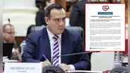 Congreso: Somos Perú oficializa a José Jerí, investigado por presunta violación, como candidato a la Mesa Directiva