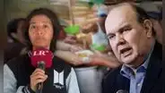 Dirigente de olla común responde a López Aliaga tras ser insultada por reportar sangrecita podrida: "Pido que me respete y se retracte"