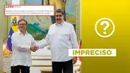 Nicolás Maduro y Gustavo Petro sí realizaron un acuerdo binacional, pero no por control territorial