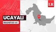 Temblor de magnitud 4,0 se sintió en Ucayali hoy, según IGP