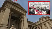 Carlincatura retrata a los operadores del sistema judicial con más denuncias que méritos en un pacto de complicidad