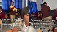 Docente se vuelve viral por conmovedor gesto con el bebé de su alumna en plena clase: “Eso es educar”