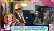¿Qué opinó Carlos Villagrán sobre la felicitación de su hija a Juan Lencada, el actor que lo interpreta en la serie de Chespirito?