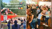 Peruanos en Estados Unidos causan furor celebrando fiesta patronal y usuarios reclaman: "Pasen ubicación para la próxima"