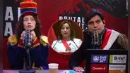 Curwen se pone a jugar tutti frutti con Carlita en medio del discurso de Dina Boluarte: "No nos interesa lo que tenga que decir"