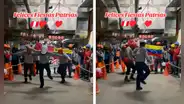 Venezolanos en Perú celebraron las Fiestas Patrias bailando un huaylas y emocionaron a todos en TikTok: "Peruzolanos"