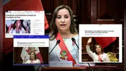 Así informaron los medios internacionales sobre el último mensaje a la nación de Dina Boluarte