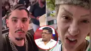 Novio de Leslie Shaw lanza contundente frase luego de que Chechito la expusiera en 'EVDLV': "La cara yo te exploto"