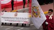 Así fue la participación de San Marcos en la Gran Parada y Desfile Cívico Militar 2025 tras 6 años de ausencia
