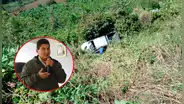 Piura: alcalde se salva de morir luego de que vehículo en el que viajaba cayera por un abismo