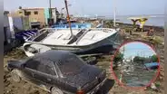 La tragedia del último tsunami en la costa del Perú: casas bajo el agua y víctimas mortales en varias regiones