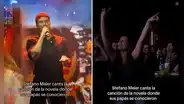 Stefano Meier emocionó a su madre tras interpretar Gorrión, la canción que selló el romance entre Marisol Aguirre y Christian Meier