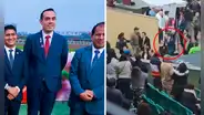 Pifian y abuchean a José Jerí en hipódromo de Monterrico: buscó baño de popularidad, pero terminó por retirarse