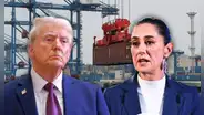 Trump aplaza imposición de nuevos aranceles a México tras conversación con Sheinbaum: ''Se mantendrá cooperación en la frontera''
