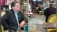 Escritor es captado solo en la firma de su libro y su historia conmueve en redes: "Nadie vino"