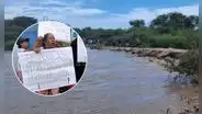 Lambayeque: sin agua potable hace cuatro meses, familias deben lavar y bañarse en el río