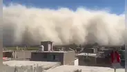Usuaria graba el instante de la llegada de la tormenta de arena a Ica: "Están corriendo fuertes vientos"