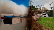 Impresionante levantamiento de polvo y arena en Lima, Arequipa, Tacna, Ica y otras regiones del Perú, alerta Senamhi