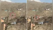 Tanque de agua cae desde lo alto de un cerro en Lima por fuertes vientos: vecina captó el momento y es viral en redes