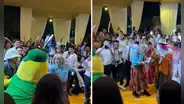 Pareja de La Molina y Ate se casan y hacen parodia del 'Especial del humor' en su 'hora local'