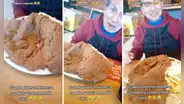 Peruano pide bistec de S/50 y se sorprende con enorme platillo: "Apanado de dinosaurio"