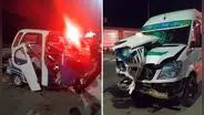 Mototaxista sale a trabajar y pierde la vida tras colisionar violentamente con miniván en Juliaca