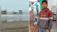 Escolar desaparece en playa de Ventanilla tras ser arrastrado por las olas: familia lo busca con bote alquilado