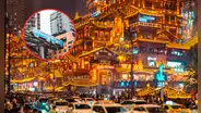 La increíble ‘Ciudad Cyberpunk’ de China: tiene un tren que atraviesa un edificio y extranjeros se impresionan por su 'diseño futurista’