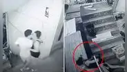 Cámaras graban caída de pareja desde un segundo piso en Huánuco: mujer muere y hombre queda herido